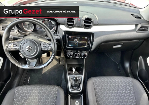 Suzuki Swift cena 57900 przebieg: 75500, rok produkcji 2019 z Sompolno małe 46